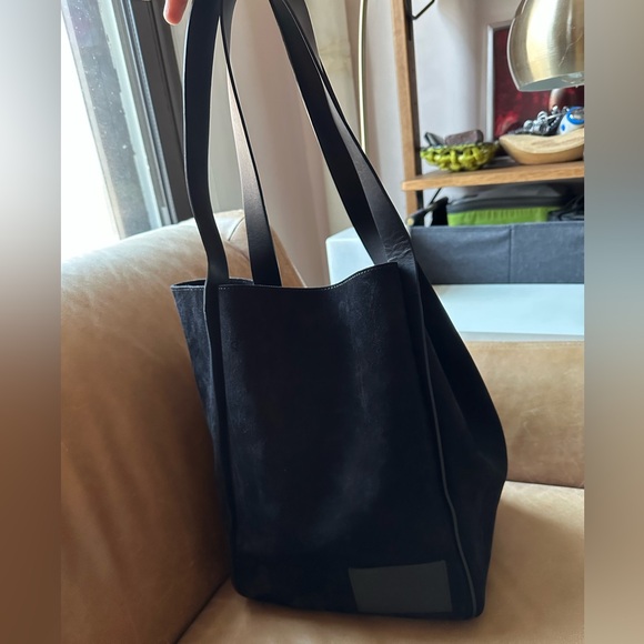 Shinola Detroit suede leather Birdy Day Tote slouchy structured luxury work - Picture 6 of 17